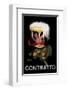 Contratto-Leonetto Cappiello-Framed Premium Giclee Print