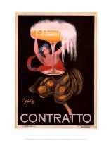 Contratto-Leonetto Cappiello-Lamina Framed Art Print