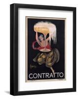 Contratto-Leonetto Cappiello-Framed Art Print