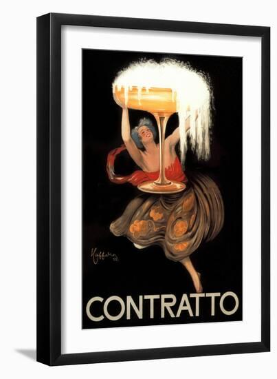 Contratto-Leonetto Cappiello-Framed Art Print