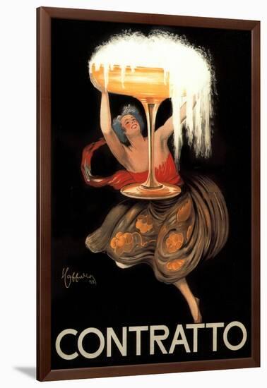 Contratto-Leonetto Cappiello-Framed Art Print