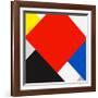 Contre-composition V, 1924-Cleo Van Doesburg-Framed Premium Giclee Print