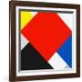 Contre-composition V, 1924-Cleo Van Doesburg-Framed Premium Giclee Print