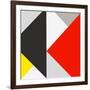 Contre-composition XIII, 1924-1926-Cleo Van Doesburg-Framed Premium Giclee Print