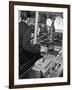 Control Cabin at Brightside Foundry, Sheffield, South Yorkshire, 1963-Michael Walters-Framed Premium Photographic Print