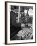 Control Cabin at Brightside Foundry, Sheffield, South Yorkshire, 1963-Michael Walters-Framed Photographic Print