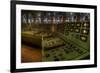 Control Panel in Old Power Station-Nathan Wright-Framed Photographic Print