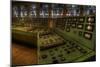 Control Panel in Old Power Station-Nathan Wright-Mounted Photographic Print