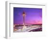 Control tower at O'Hare Airport, Chicago, Illinois, USA-Alan Klehr-Framed Photographic Print