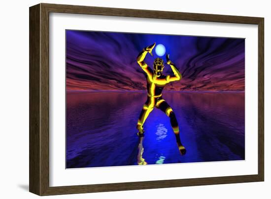 Controlling Power and Energy Through Science and Technology-null-Framed Art Print