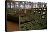 Controls in a Power Station-Nathan Wright-Stretched Canvas