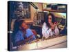 Controversial Radio Disc Jockey and Talk Show Host Howard Stern and Sidekick Robin Quivers-Ted Thai-Stretched Canvas