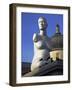 Controversial Sculpture Alison Lapper Pregnant by Mark Quinn Inf Trafalgar Square, London-Julian Love-Framed Photographic Print