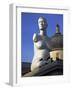 Controversial Sculpture Alison Lapper Pregnant by Mark Quinn Inf Trafalgar Square, London-Julian Love-Framed Photographic Print