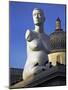 Controversial Sculpture Alison Lapper Pregnant by Mark Quinn Inf Trafalgar Square, London-Julian Love-Mounted Photographic Print