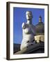 Controversial Sculpture Alison Lapper Pregnant by Mark Quinn Inf Trafalgar Square, London-Julian Love-Framed Photographic Print