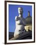 Controversial Sculpture Alison Lapper Pregnant by Mark Quinn Inf Trafalgar Square, London-Julian Love-Framed Photographic Print