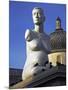 Controversial Sculpture Alison Lapper Pregnant by Mark Quinn Inf Trafalgar Square, London-Julian Love-Mounted Photographic Print