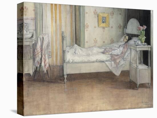 Convalescence, C.1899-Carl Larsson-Stretched Canvas