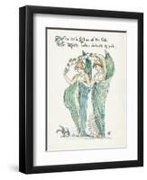 Convallaria Majalis-Walter Crane-Framed Photographic Print