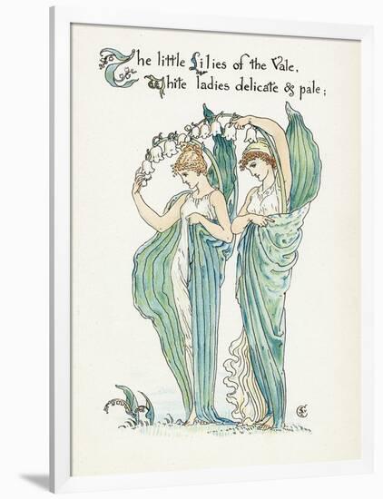 Convallaria Majalis-Walter Crane-Framed Photographic Print