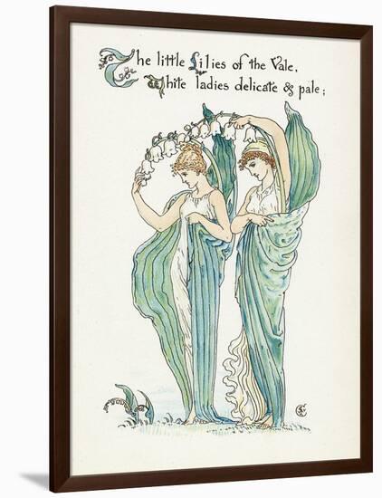 Convallaria Majalis-Walter Crane-Framed Photographic Print