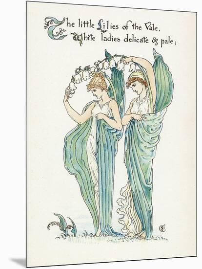 Convallaria Majalis-Walter Crane-Mounted Photographic Print