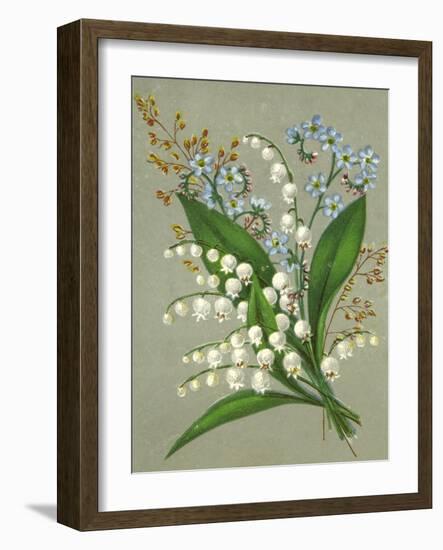 Convallaria Majalis-null-Framed Art Print