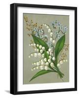 Convallaria Majalis-null-Framed Art Print