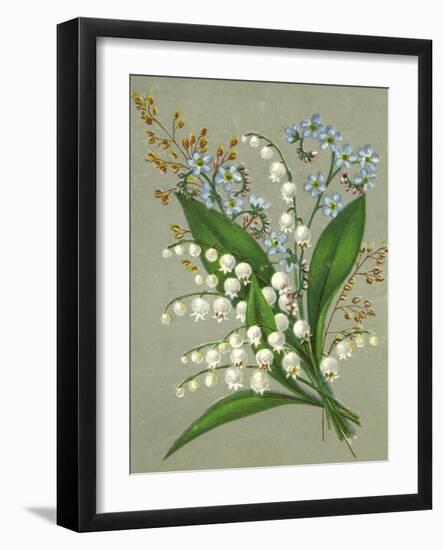 Convallaria Majalis-null-Framed Art Print