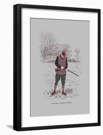 Convenient Holding For Loading-Fergus Dowling-Framed Premium Giclee Print