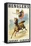 Convent Garden, London. Hengler's Grand Cirque, C.,1888. Woman Dancing On Horseback-Henry Evanion-Framed Stretched Canvas