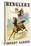 Convent Garden, London. Hengler's Grand Cirque, C.,1888. Woman Dancing On Horseback-Henry Evanion-Stretched Canvas