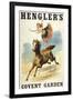 Convent Garden, London. Hengler's Grand Cirque, C.,1888. Woman Dancing On Horseback-Henry Evanion-Framed Giclee Print