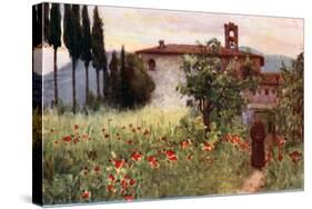 Convent Garden of San Cosimato, Vicovaro-Alberto Pisa-Stretched Canvas