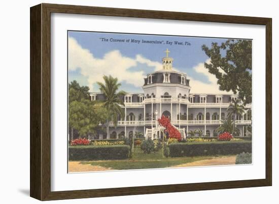 Convent, Key West, Florida-null-Framed Art Print