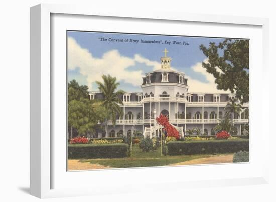 Convent, Key West, Florida-null-Framed Art Print