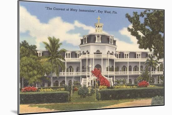 Convent, Key West, Florida-null-Mounted Art Print