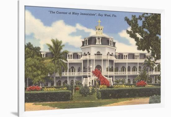 Convent, Key West, Florida-null-Framed Art Print