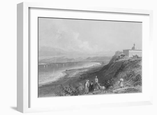 Convent of Mount Carmel-William Henry Bartlett-Framed Giclee Print