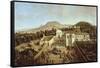 Convent of San Paolo in Albano-Gaspar van Wittel-Framed Stretched Canvas