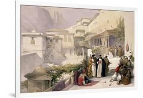 Convent of St. Catherine, Mount Sinai, February 17th 1839-David Roberts-Framed Giclee Print