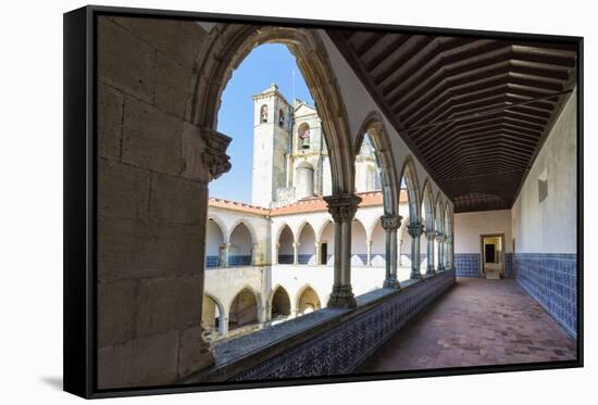 Convent of the Order of Christ, UNESCO World Heritage Site, Tomar, Ribatejo, Portugal, Europe-G and M Therin-Weise-Framed Stretched Canvas