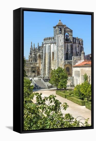 Convent of the Order of Christ, UNESCO World Heritage Site, Tomar, Ribatejo, Portugal, Europe-G and M Therin-Weise-Framed Stretched Canvas