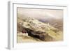 Convent of the Terra Santa, Nazareth, April 21st 1839, "The Holy Land", Pub. 1842-David Roberts-Framed Giclee Print