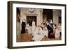 Convent Scene in Venice-Eugen von Blaas-Framed Giclee Print