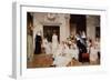 Convent Scene in Venice-Eugen von Blaas-Framed Giclee Print