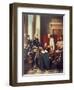 Convention after the Battle of Marengo, June 1800-null-Framed Giclee Print