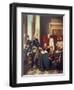 Convention after the Battle of Marengo, June 1800-null-Framed Giclee Print