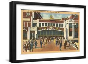 Convention Hall, Asbury Park, New Jersey-null-Framed Art Print